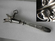 ANCIEN MANCHE A GIGOT ARGENT