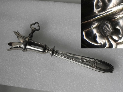 Ancien manche gigot argent - manche, a