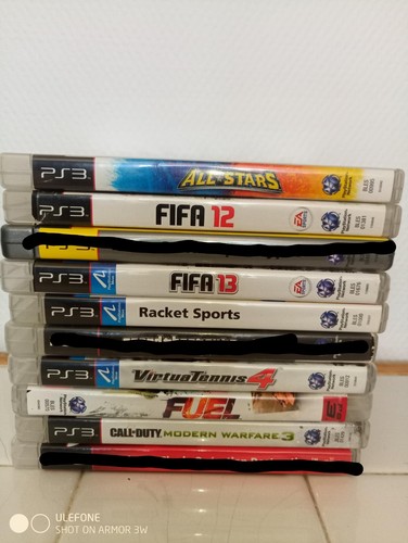 Playstation lot 7 jeux - 3, de