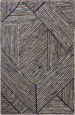 Tapis En Jute 4 X 7 Tissé