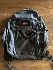 Eastpak 4 Compartment Padded Back Backpack Navy Vintage