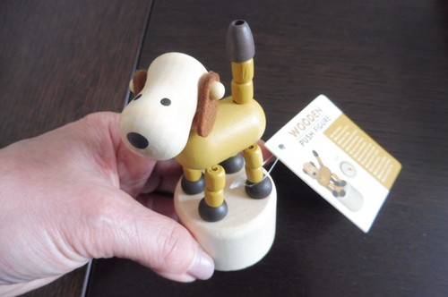Neuf push animal - en, bois