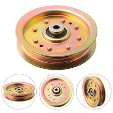 Poulie de ralenti plate de