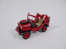 Véhicule de Pompiers Jeep