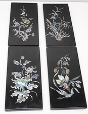 -4 PANNEAUX DECORATIFS BOIS