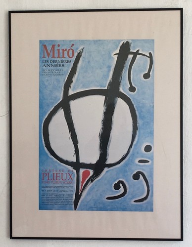 Miro affiche originale - miro,