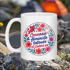 Mug "Connasse, féministe