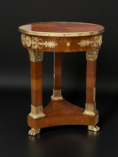 Gueridon circulaire empire - ,