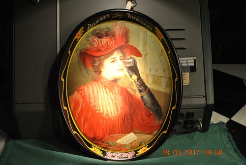 Coca cola calendar lady - lady, soda