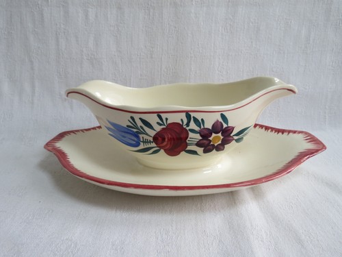 Saucière faïence boch - en,