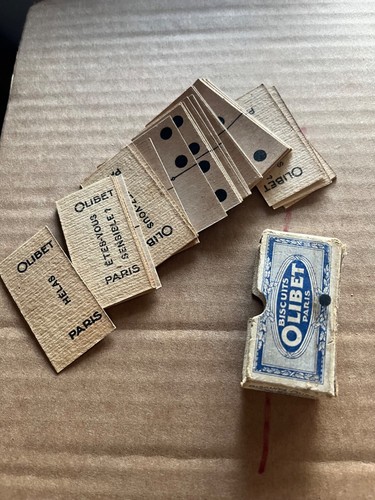 Jeu domino vintage - jeu,