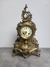 HORLOGE EN BRONZE LOUIS XV DU