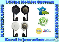 BOUTON HOME + NAPPE IPHONE 4