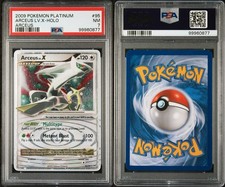2009 POKEMON PLATINUM ARCEUS 95/99 ARCEUS LV.X-HOLO PSA 7