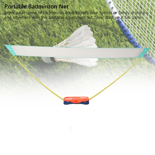 Portable badminton net set - portable,