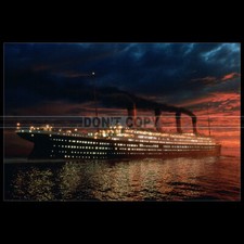 Photo F.004324 RMS TITANIC PAQUEBOT OCEAN LINER (JAMES CAMERON MOVIE) 1997