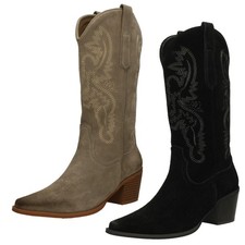 Bottes De Cowboy À Talon