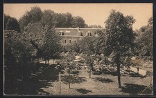 Old postcard Auderghem, Hôtel-Restaurant Rouge Cloître, J. Lefebvre-Mignolet 1928 