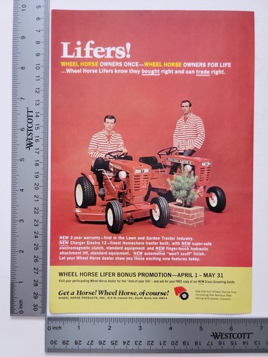 Vintage wheel horse lawn - wheel,