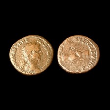 R266 Monnaie Romaine Nerva 