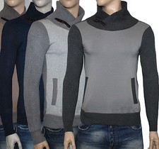 Pull Homme Col Roulé Avec