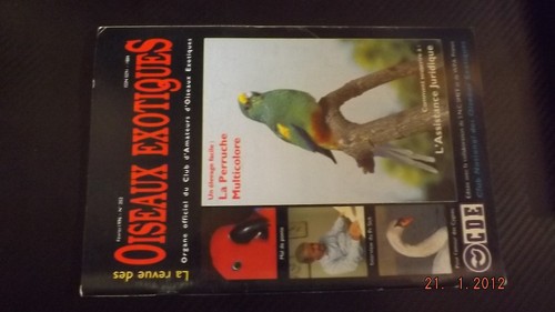Revue oiseaux exotiques - gc,