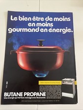 Vintage 1984 Butane Gas Propane Press Advertising