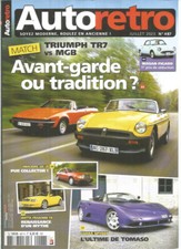 AUTO RETRO N°487 TRIUMPH TR7 VS MGB / NISSAN FIGARO / ISOTTA FRASCHINI T8