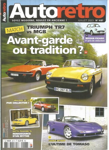 Auto retro 487 triumph - retro, n°487