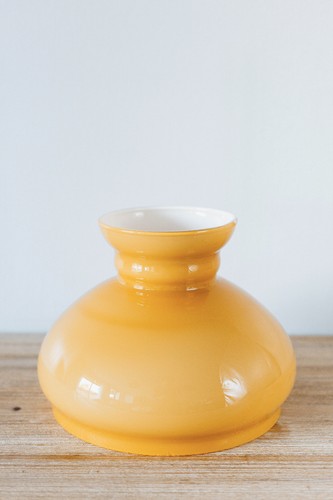 Bel abat jour opaline - bel, jaune