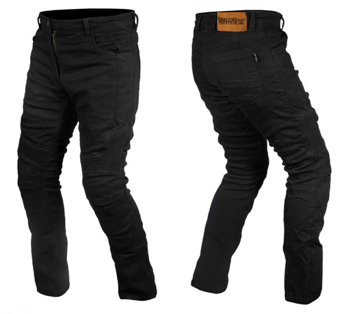 Jeans moto avec inserts en - de,