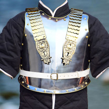 Breastplate acier cuirass de cavalerie française armure fin médiévale XVIIIe ...