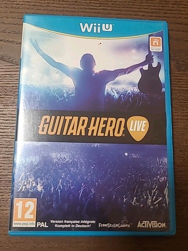 Jeu wii guitar hero live - u,
