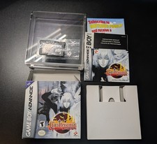 Castlevania Aria Of Sorrow GBA Complete In Box With Acrylic Protector