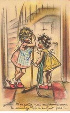 Card with addition - Germaine Bouret - Don't talk to me madame with household o