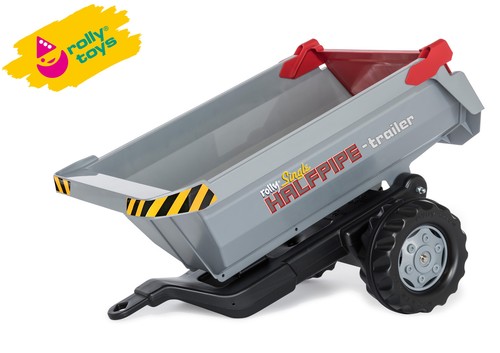 Rolly toys gris - toys, remorque