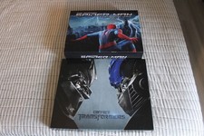 COFFRET BLU-RAY EDITION LIMITEE 921/1000 SPIDER-MAN +COFFRET TRANSFORMERS 1062/1