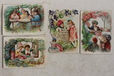 Quatre chromos ajourés