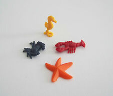 Playmobil (Z308) Sea - Lot of Crab, Starfish, Seahorse & Red Lobster