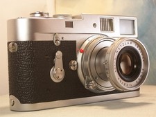 Leitz Leica M2 Chrome  avec elmar 28mm f 2.8