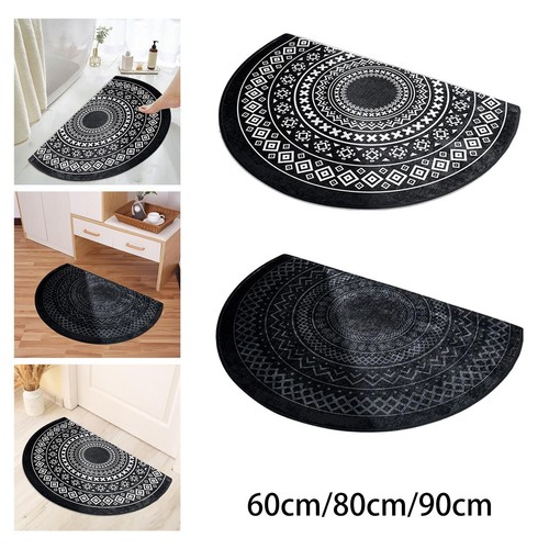 Tapis entrée demi cercle - tapis, demi-cercle