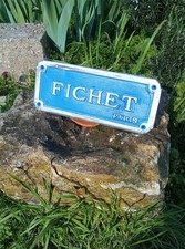 Plaque Aluminium coffre fort