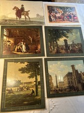 Lot Gravures Anciennes Paris 