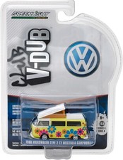 Greenlight 1:64 Club V-Dub Série 4 1968 Volkswagen Type 2 T2 Westfalia Campmob