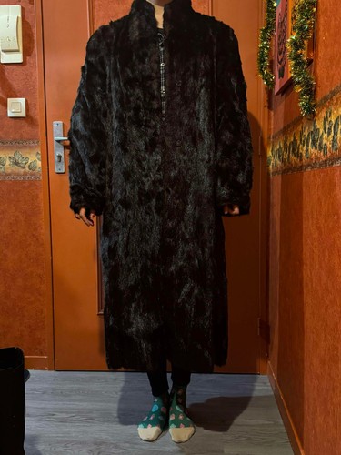 Manteau fourrure vison - fourrure,