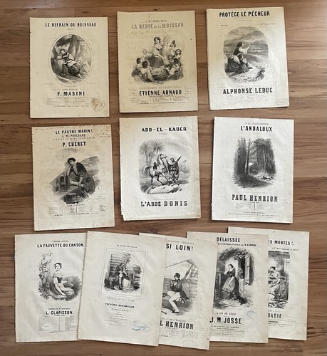 Partitions illustrées abd - illustrées, el