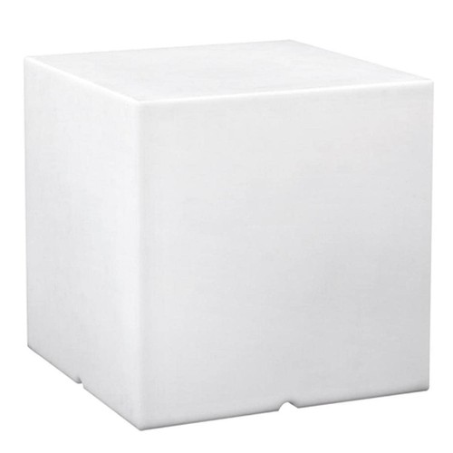 Cube lumineux tabouret filaire