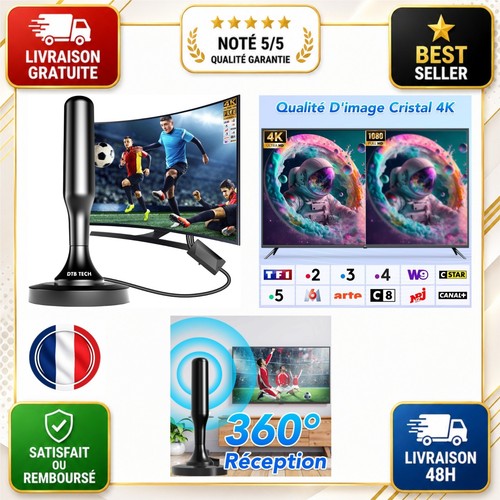 Antenne intérieure tnt - antenne, tv