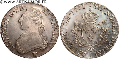Louis xvi ecu aux - xvi,