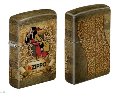 Zippo windy girl - girl, (premium